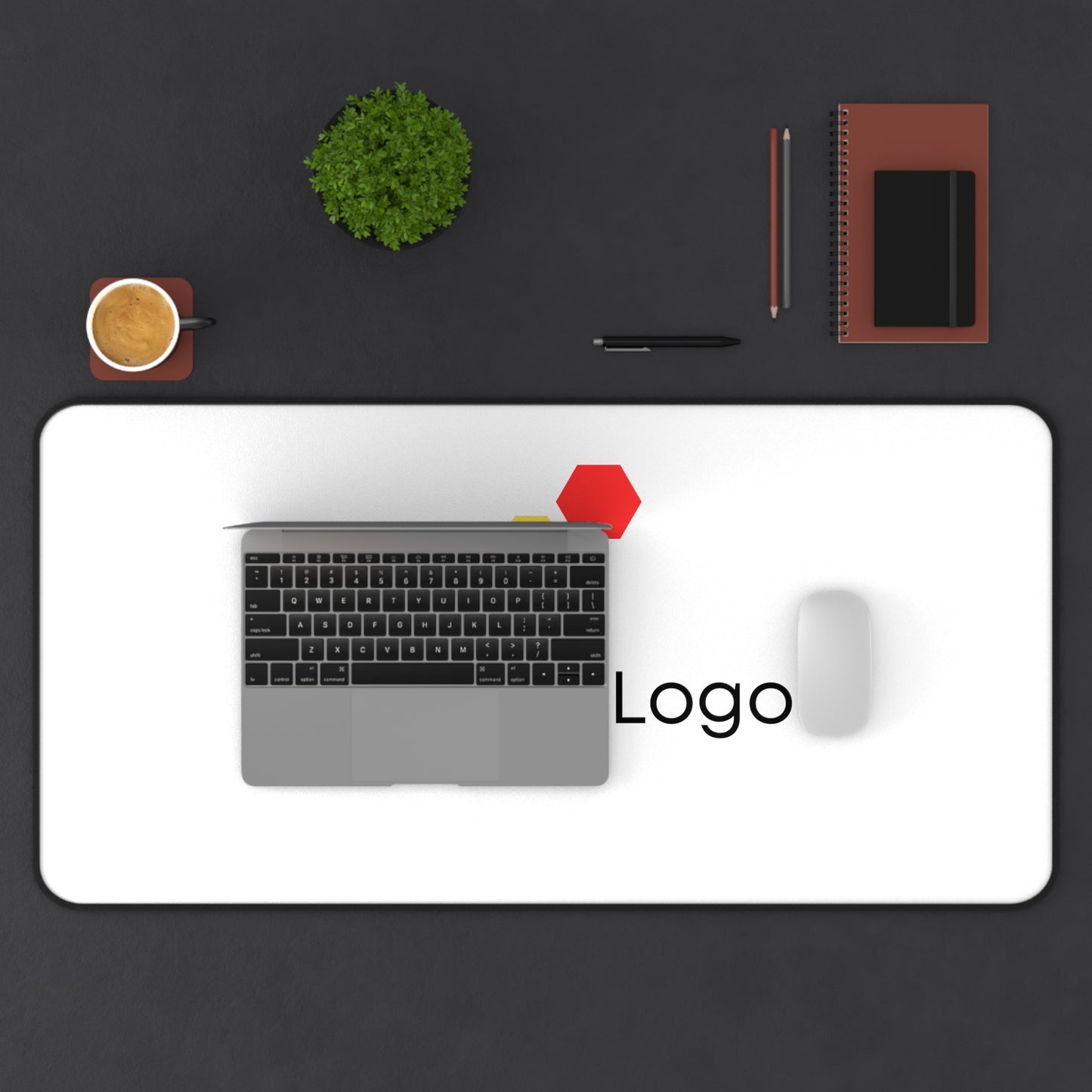 Custom LOGO Desk Mat and Mouse Pad