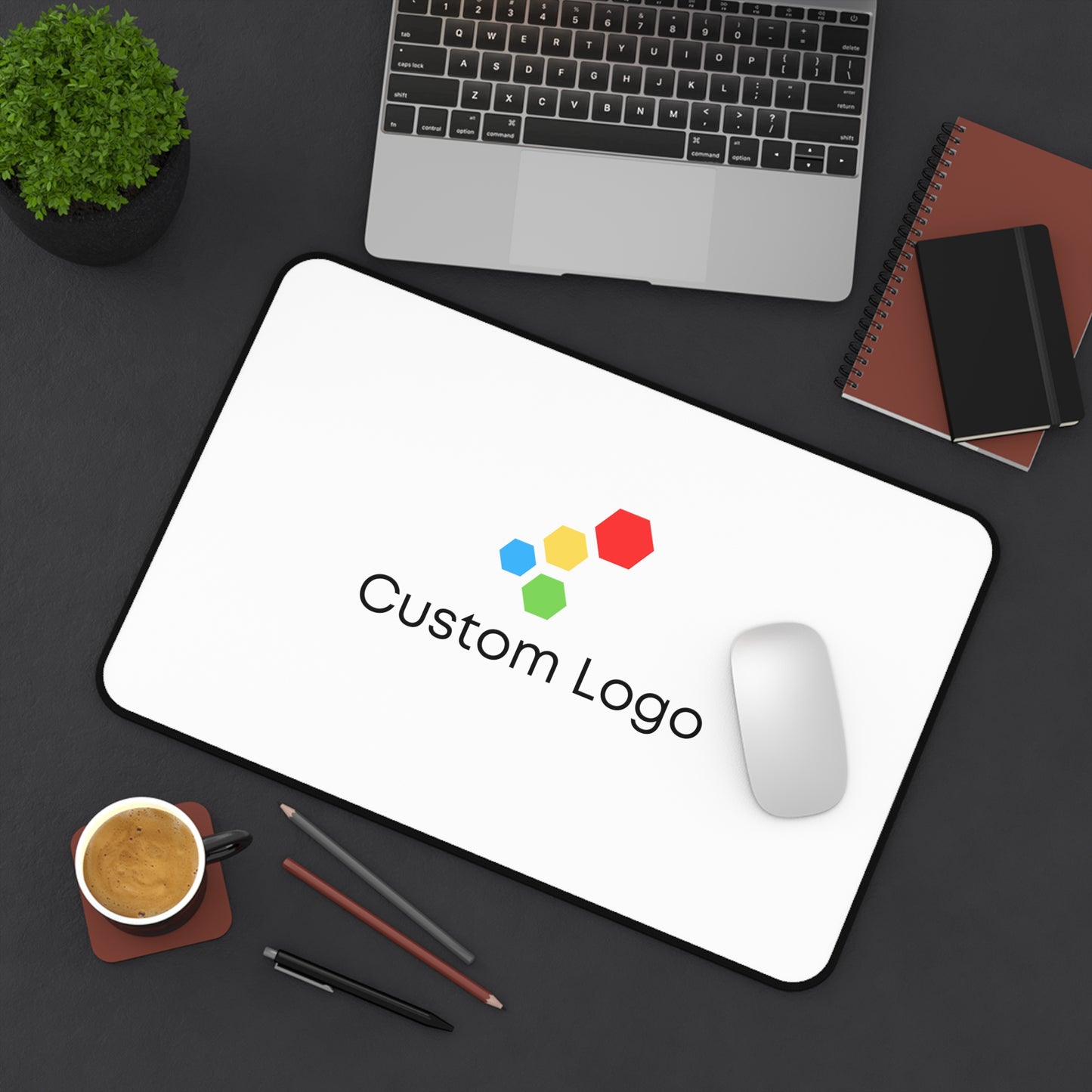 Custom LOGO Desk Mat and Mouse Pad